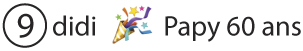 Papy 60 ans